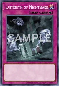Labyrinth of Nightmare, Yu-Gi-Oh! card, TRAP