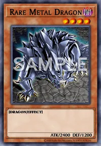 Rare Metal Dragon, Yu-Gi-Oh! card, DARK