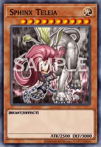 Sphinx Teleia, Yu-Gi-Oh! card, LIGHT