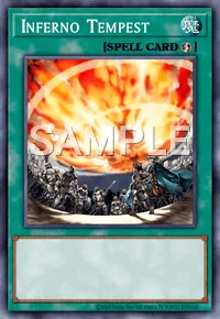 Inferno Tempest, Yu-Gi-Oh! card, SPELL
