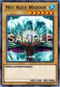 Neo Aqua Madoor, Yu-Gi-Oh! card, WATER