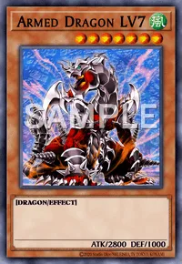 Armed Dragon LV7, Yu-Gi-Oh! card, WIND