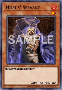 Horus' Servant, Yu-Gi-Oh! card, FIRE
