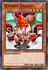 Element Dragon, Yu-Gi-Oh! card, LIGHT