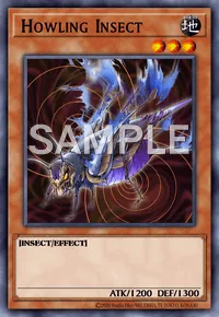 Howling Insect, Yu-Gi-Oh! card, EARTH