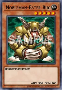 Nobleman-Eater Bug, Yu-Gi-Oh! card, EARTH