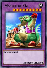 Master of Oz, Yu-Gi-Oh! card, EARTH