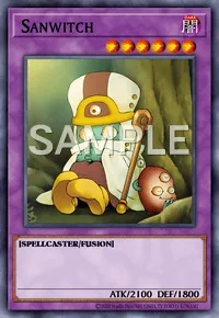 Sanwitch, Yu-Gi-Oh! card, DARK