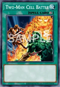 Two-Man Cell Battle, Yu-Gi-Oh! card, SPELL