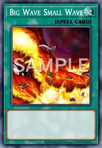 Big Wave Small Wave, Yu-Gi-Oh! card, SPELL