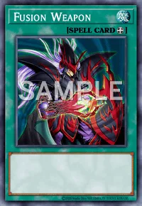 Fusion Weapon, Yu-Gi-Oh! card, SPELL