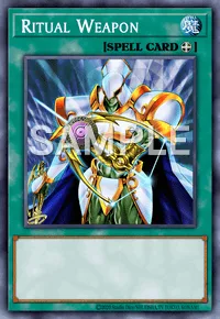 Ritual Weapon, Yu-Gi-Oh! card, SPELL