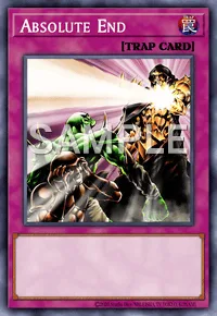 Absolute End, Yu-Gi-Oh! card, TRAP