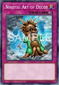 Ninjitsu Art of Decoy, Yu-Gi-Oh! card, TRAP