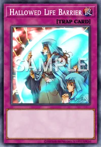 Hallowed Life Barrier, Yu-Gi-Oh! card, TRAP