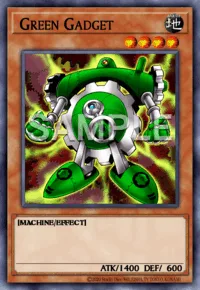Green Gadget, Yu-Gi-Oh! card, EARTH