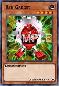 Red Gadget, Yu-Gi-Oh! card, EARTH