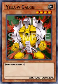 Yellow Gadget, Yu-Gi-Oh! card, EARTH