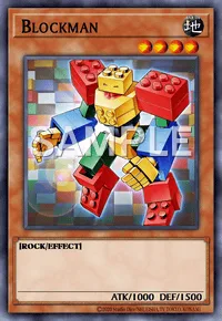 Blockman, Yu-Gi-Oh! card, EARTH