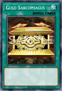 Gold Sarcophagus, Yu-Gi-Oh! card, SPELL