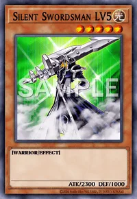 Silent Swordsman LV5, Yu-Gi-Oh! card, LIGHT