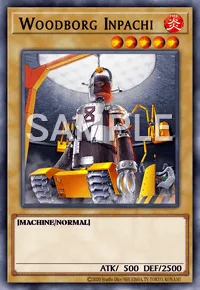 Woodborg Inpachi, Yu-Gi-Oh! card, FIRE