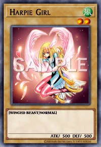 Harpie Girl, Yu-Gi-Oh! card, WIND