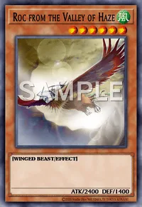 Roc from the Valley of Haze, Yu-Gi-Oh! card, WIND