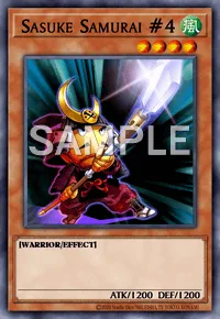 Sasuke Samurai #4, Yu-Gi-Oh! card, WIND
