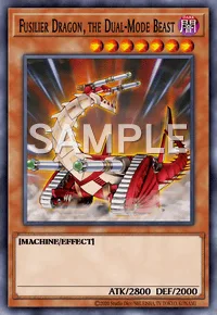 Fusilier Dragon, the Dual-Mode Beast, Yu-Gi-Oh! card, DARK