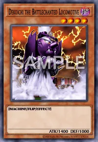 Dekoichi the Battlechanted Locomotive, Yu-Gi-Oh! card, DARK