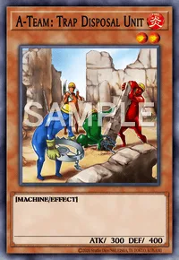 A-Team: Trap Disposal Unit, Yu-Gi-Oh! card, FIRE