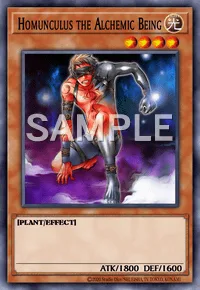 Homunculus the Alchemic Being, Yu-Gi-Oh! card, LIGHT