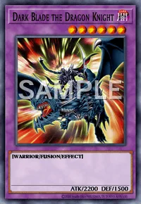 Dark Blade the Dragon Knight, Yu-Gi-Oh! card, DARK