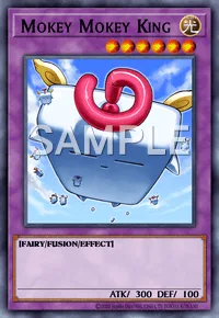Mokey Mokey King, Yu-Gi-Oh! card, LIGHT