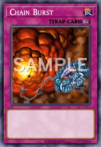 Chain Burst, Yu-Gi-Oh! card, TRAP