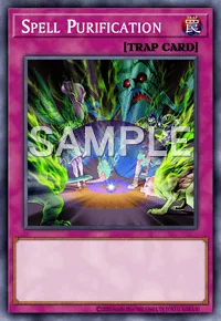 Spell Purification, Yu-Gi-Oh! card, TRAP