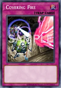 Covering Fire, Yu-Gi-Oh! card, TRAP