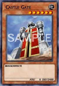 Castle Gate, Yu-Gi-Oh! card, EARTH