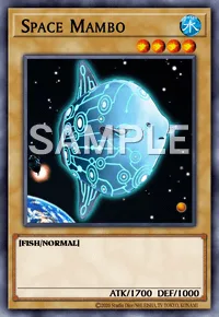 Space Mambo, Yu-Gi-Oh! card, WATER