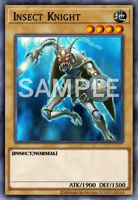 Insect Knight, Yu-Gi-Oh! card, EARTH