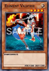 Element Valkyrie, Yu-Gi-Oh! card, LIGHT