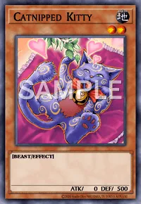 Catnipped Kitty, Yu-Gi-Oh! card, EARTH