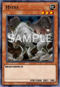 Hyena, Yu-Gi-Oh! card, EARTH