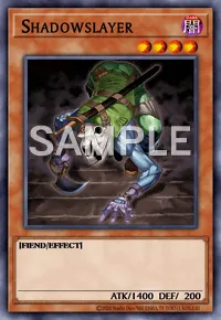 Shadowslayer, Yu-Gi-Oh! card, DARK