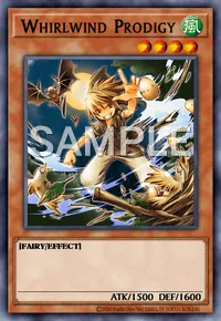 Whirlwind Prodigy, Yu-Gi-Oh! card, WIND