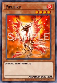 Firebird, Yu-Gi-Oh! card, FIRE