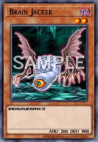 Brain Jacker, Yu-Gi-Oh! card, DARK