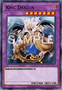 King Dragun, Yu-Gi-Oh! card, DARK