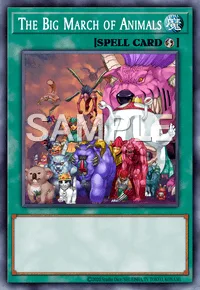 The Big March of Animals, Yu-Gi-Oh! card, SPELL